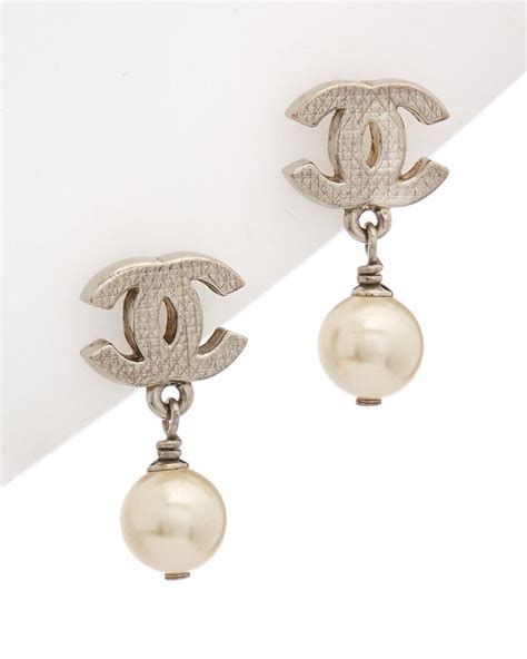 chanel ohrringe perle|chanel earrings official website.